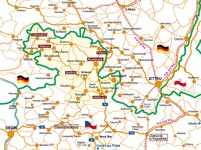 Wallfahrtsstätten des Schluckenauer Gebietes – Karte [Jiří Stejskal]